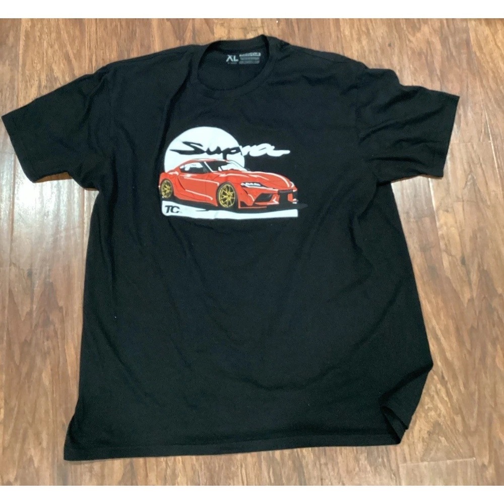 Turner Cult Shirt Adult Extra Large Black Graphic Supra Motor Mens